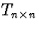 $T_{n \times n}$