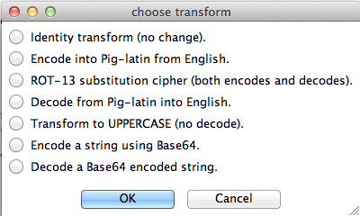 transform choice