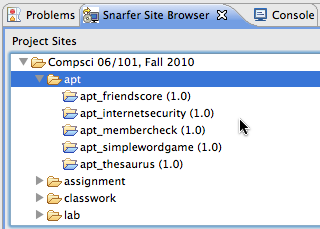 snarfable apt